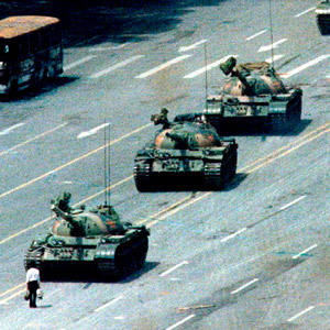 Angst en moed van de ‘Tank Man’