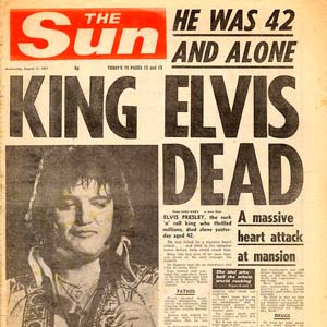 Jaarringen van Elvis: 1977