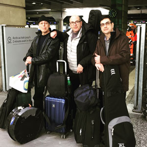 Paul Collins: touren per trein